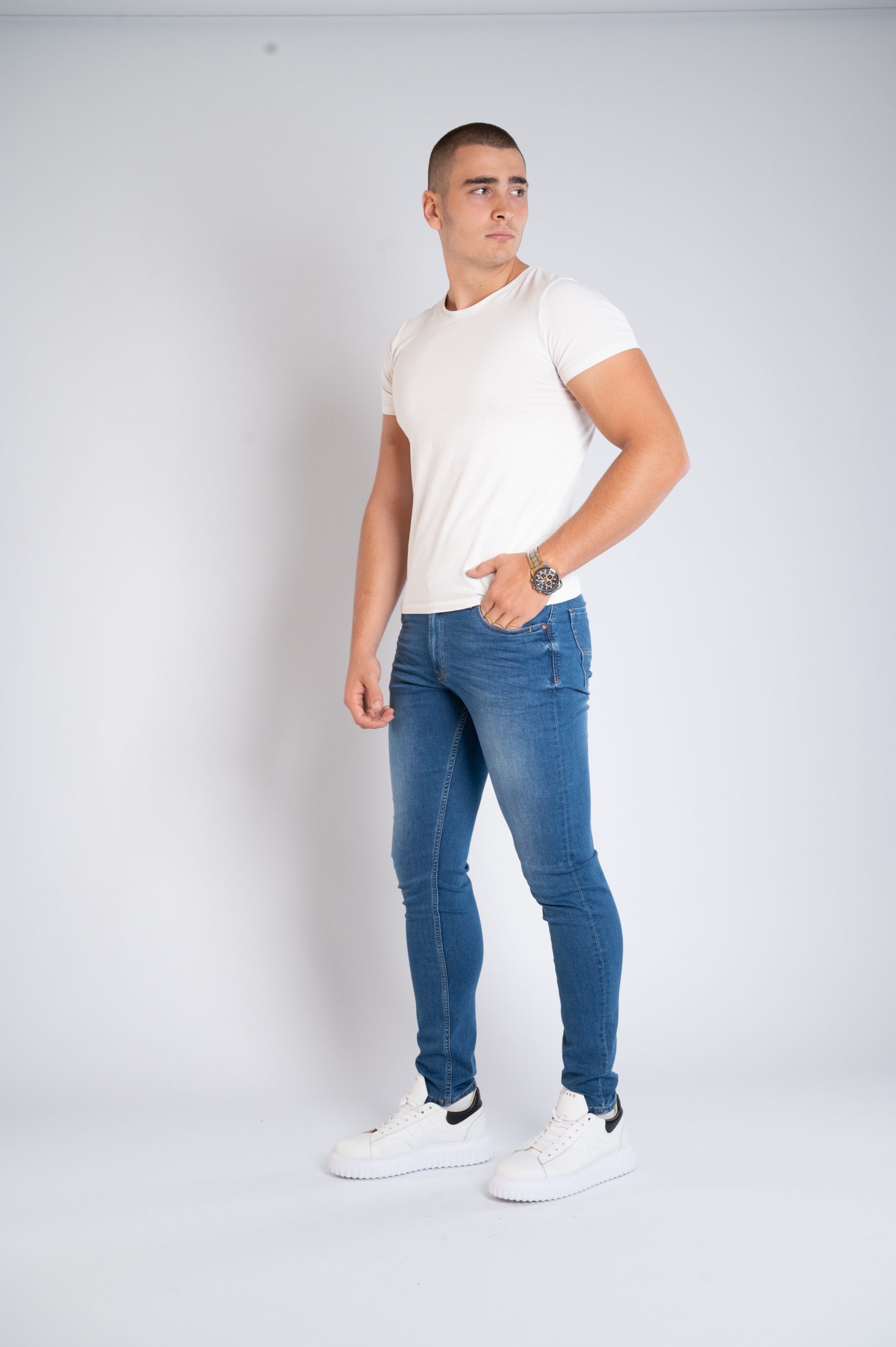 Muška teksas pantalona Art.2603 Svetlo Plava L/34