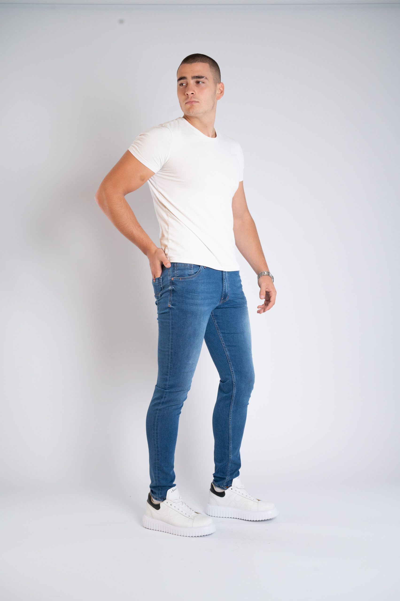 Muška teksas pantalona Art.2603 Svetlo Plava L/34
