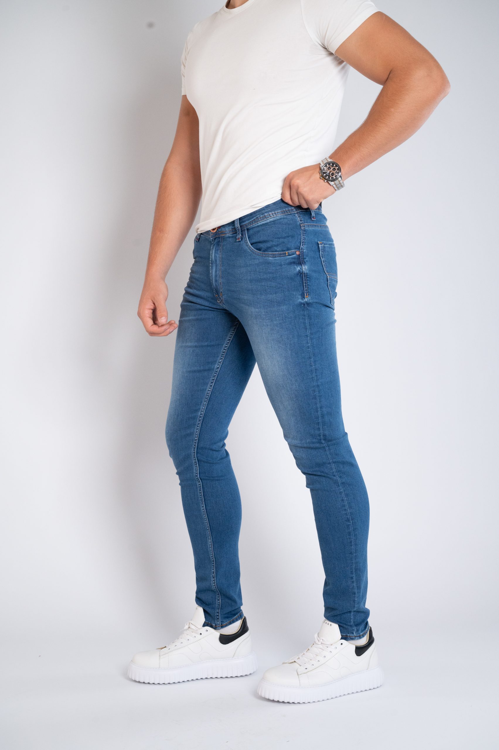 Muška teksas pantalona Art.2603 Svetlo Plava L/34
