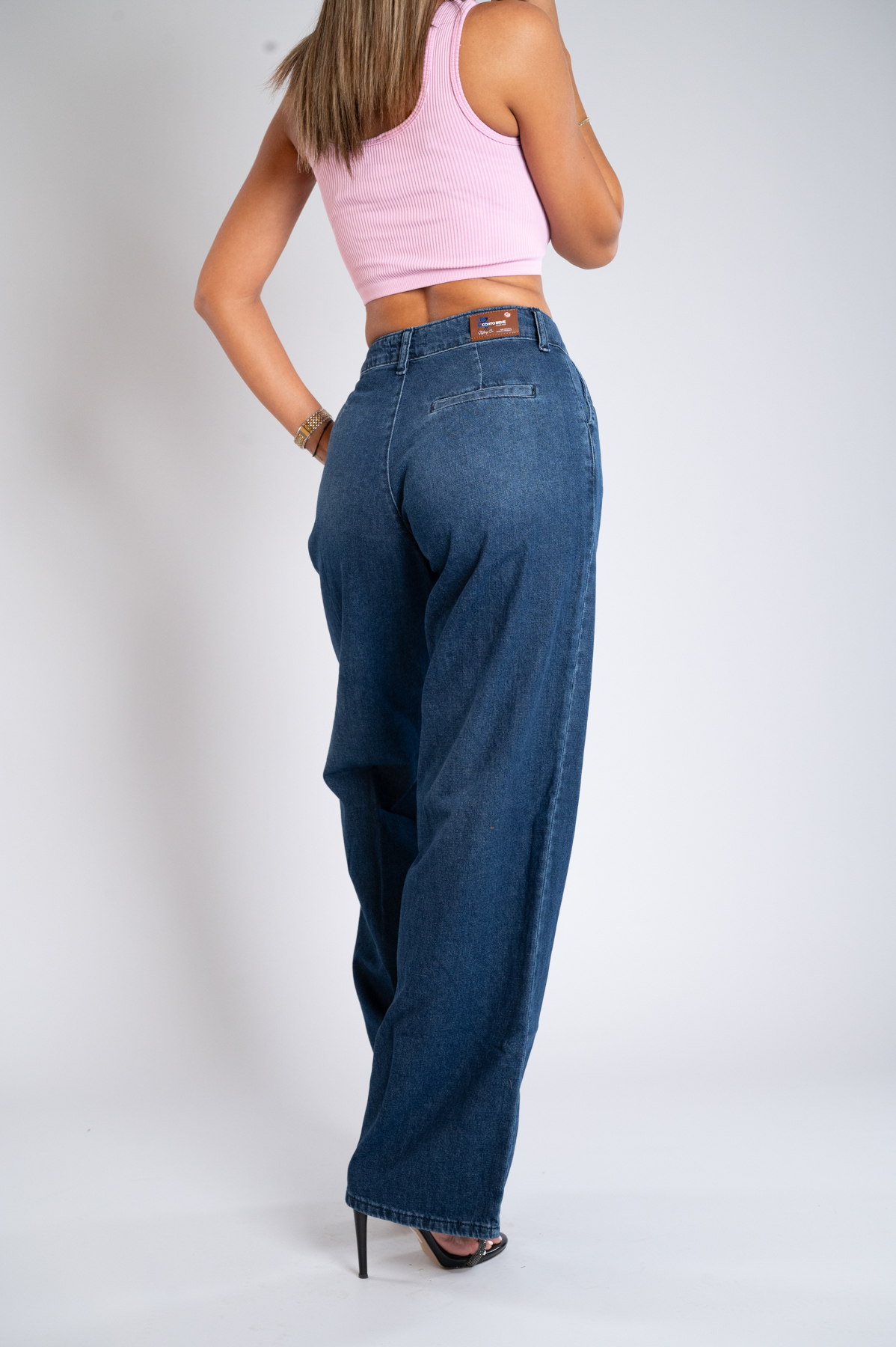 Ženska teksas pantalona Art.3348 Tamno plava