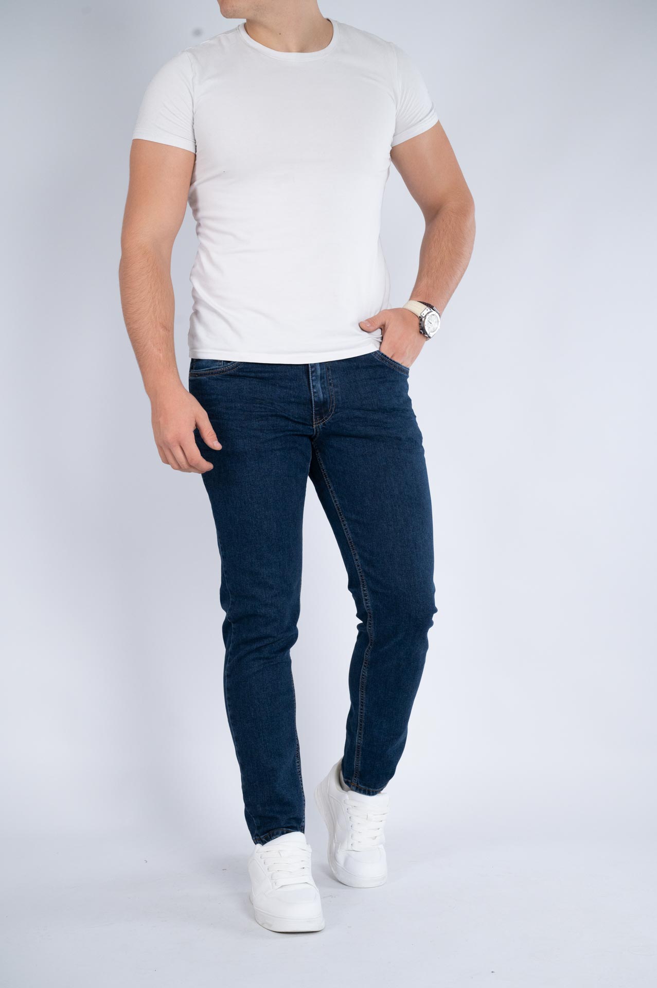 Muška teksas pantalona Art.2626 Tamno plava L/31
