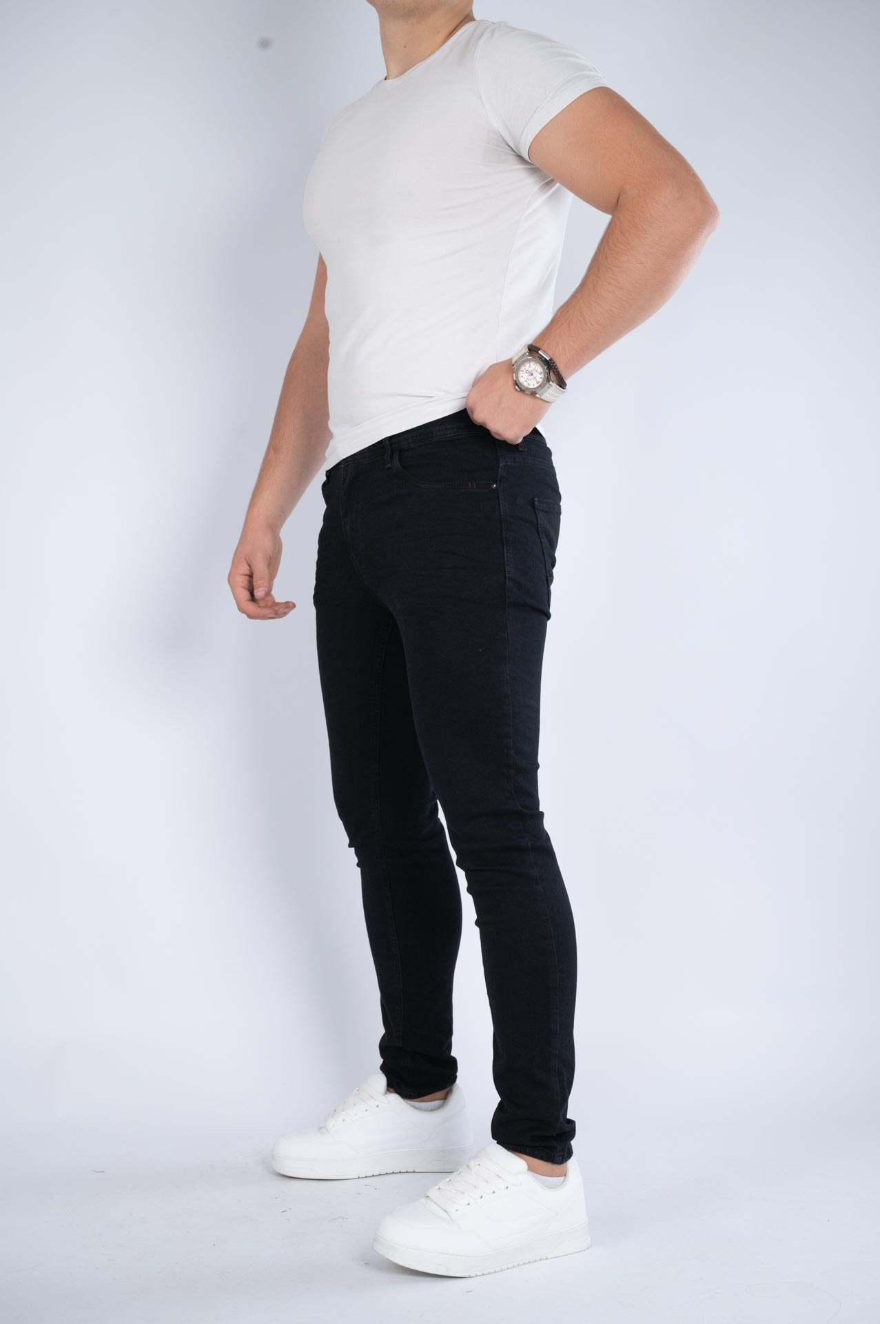 Muška teksas pantalona Art.2627 Crna L/32
