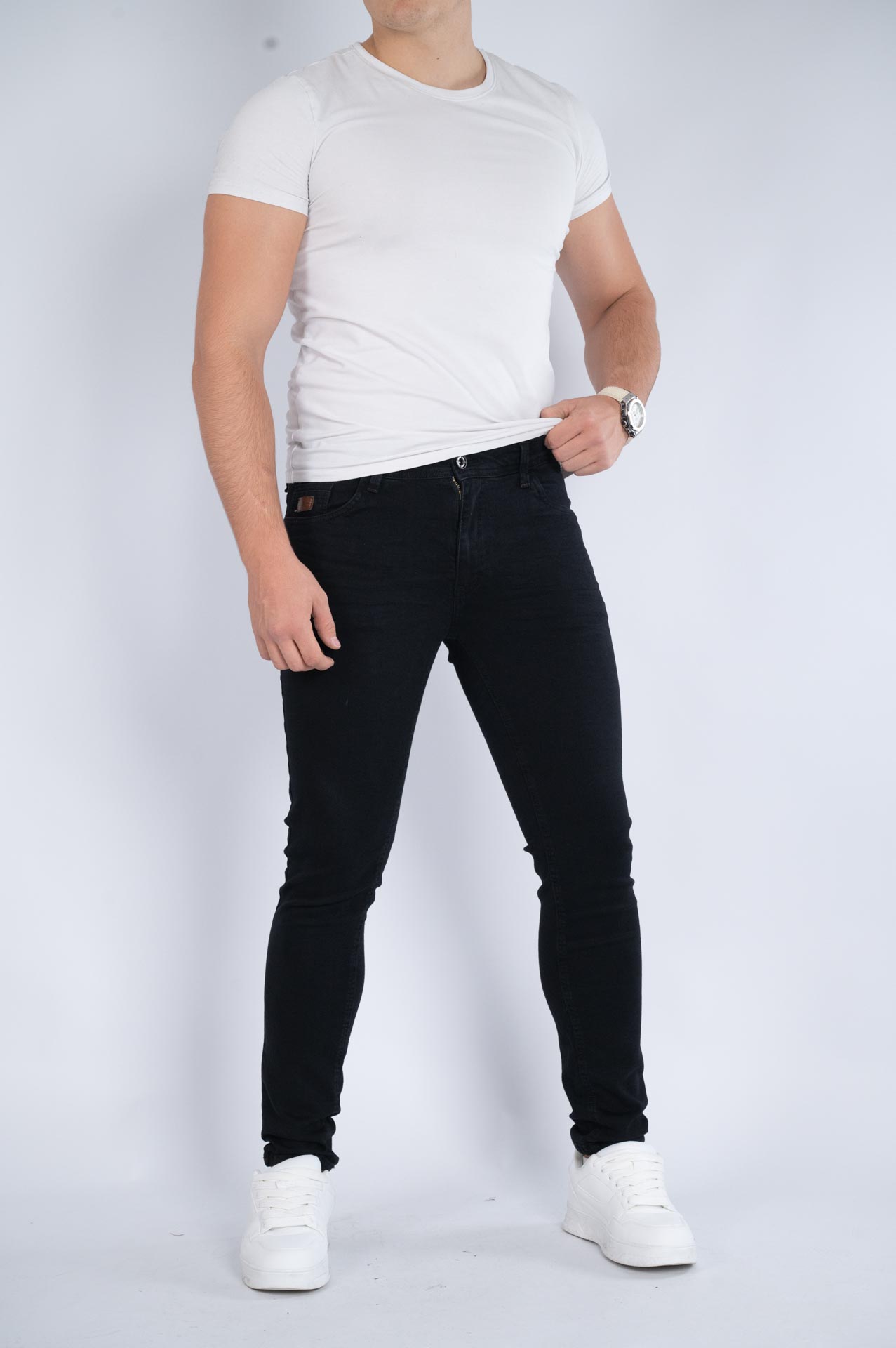 Muška teksas pantalona Art.2627 Crna L/32