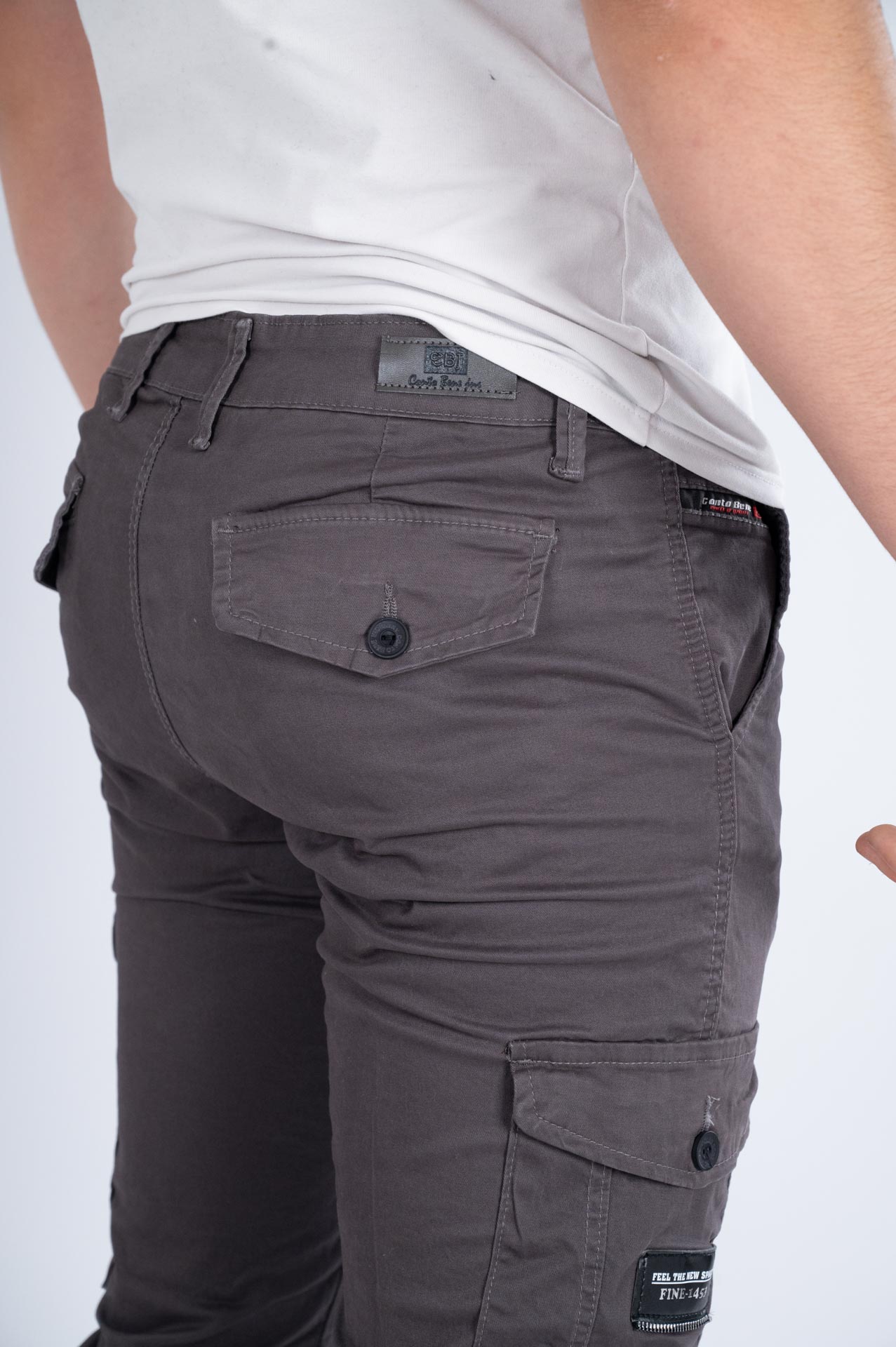 Muška Keper pantalona Art.2620 Tamno siva L/32