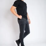 Muška teksas pantalona Art.2607 Tamno siva L/32 - Slika 2