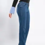 Ženska teksas pantalona Art.3364 Tamno plava - Slika 6