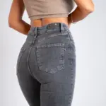 Ženska teksas pantalona Art.3339 Siva - Slika 5