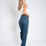 Ženska teksas pantalona Art.3346 Tamno plava - Slika 5
