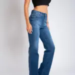 Ženska teksas pantalona Art.3343 Tamno plava - Slika 7