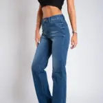 Ženska teksas pantalona Art.3343 Tamno plava - Slika 10