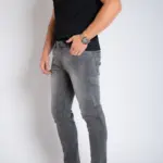 Muška teksas pantalona Art.2605 Svetlo siva L/30 - Slika 4