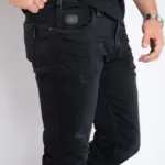Muška teksas pantalona Art.2569 Crna L/32 - Slika 4