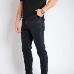 Muška teksas pantalona Art.2585 Crna L/32 - Slika 4