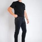 Muška teksas pantalona Art.2585 Crna L/32 - Slika 5