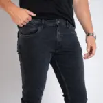 Muška teksas pantalona Art.2612 Crna L/36 - Slika 3