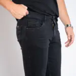 Muška teksas pantalona Art.2571 Crna - Slika 4