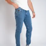 Muška teksas pantalona Art.2591 Svetlo Plava - Slika 3
