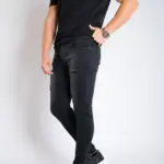 Muška teksas pantalona Art.2604 Crna L/30 - Slika 2