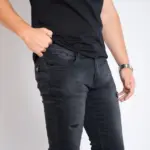 Muška teksas pantalona Art.2604 Crna L/30 - Slika 3
