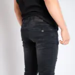 Muška teksas pantalona Art.2604 Crna L/30 - Slika 5