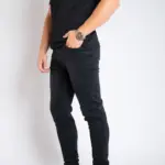 Muška teksas pantalona Art.2593 Crna L/32 - Slika 3