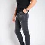 Muška teksas pantalona Art.2577 Svetlo siva L/32 - Slika 2