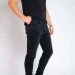 Muška teksas pantalona Art.2588 Crna L/32 - Slika 4