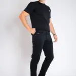 Muška teksas pantalona Art.2617 Crna - Slika 5