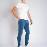 Muška teksas pantalona Art.2603 Svetlo Plava L/34 - Slika 4