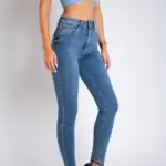 Ženska teksas pantalona Art.3341 Tamno siva - Slika 8