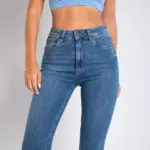 Ženska teksas pantalona Art.3341 Tamno siva - Slika 9