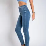 Ženska teksas pantalona Art.3341 Tamno siva - Slika 11