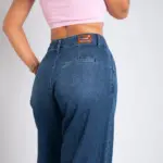 Ženska teksas pantalona Art.3348 Tamno plava - Slika 7