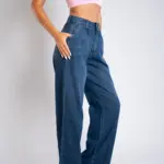 Ženska teksas pantalona Art.3348 Tamno plava - Slika 10