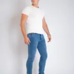 Muška teksas pantalona Art.2590 Svetlo Plava L/32 - Slika 7