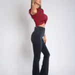 Ženska teksas pantalona Art.3334 Tamno siva - Slika 3