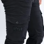 Muška Keper pantalona Art.2616 Crna L/32 - Slika 5