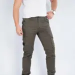 Muška Keper pantalona Art.2623 Zelena L/32 - Slika 6
