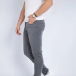 Muška teksas pantalona Art.2629 Svetlo siva L/32 - Slika 2