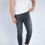 Muška teksas pantalona Art.2630 Tamno siva L/32 - Slika 2