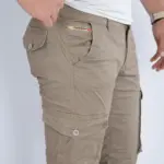 Muška Keper pantalona Art.2621 Bež L/32 - Slika 3