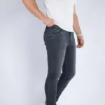 Muška teksas pantalona Art.2630 Tamno siva L/32 - Slika 5
