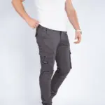 Muška Keper pantalona Art.2620 Tamno siva L/32