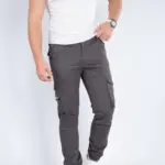 Muška Keper pantalona Art.2620 Tamno siva L/32 - Slika 5