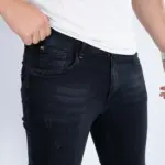 Muška teksas pantalona Art.2580 Crna L/36 - Slika 4